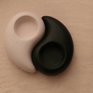 Tealight candle burners "YIN-YANG"